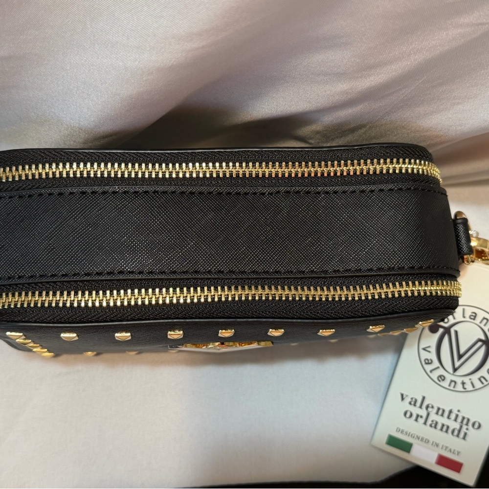 Valentino Orlandi Black Crossbody Bag - Picture 5 of 11